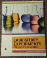 Details for Laboratory Experiments for Basic Chemistry, 2/e Custom